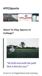Mobile Screenshot of blogs.htgsports.net